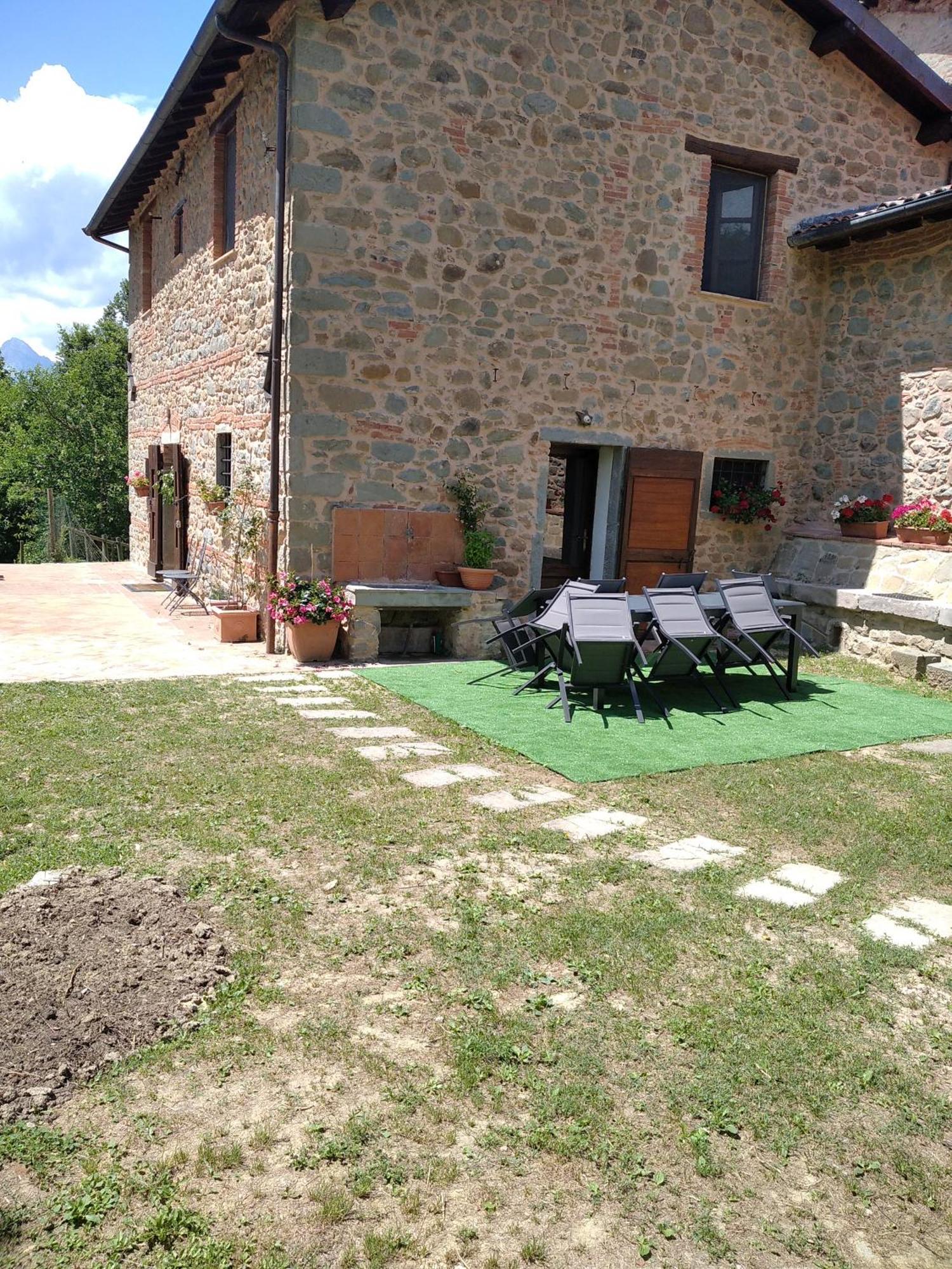 Villa Belvedere Pieve Fosciana Exteriör bild