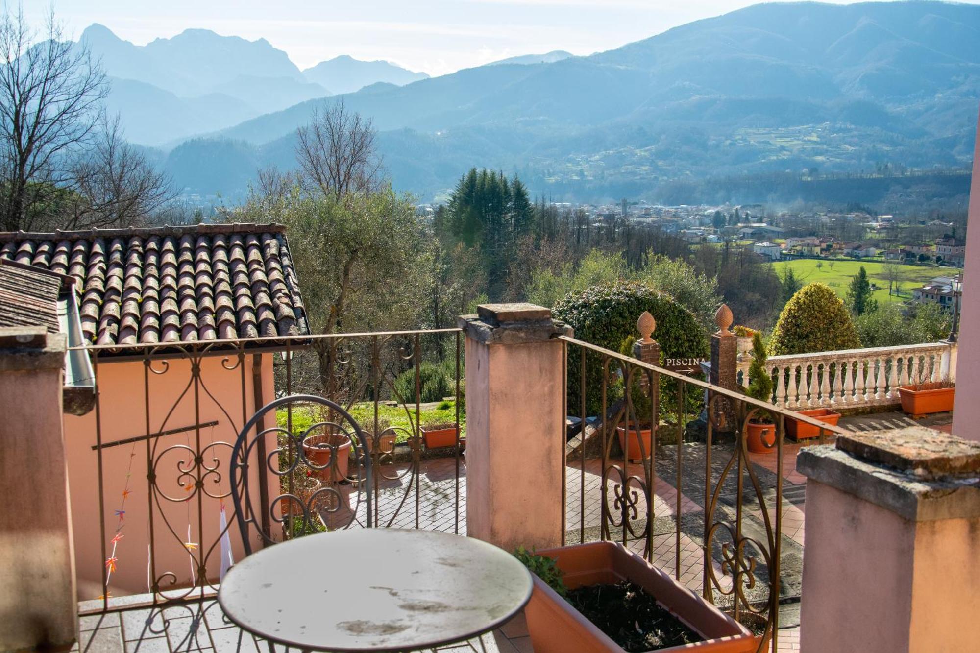 Villa Belvedere Pieve Fosciana Exteriör bild