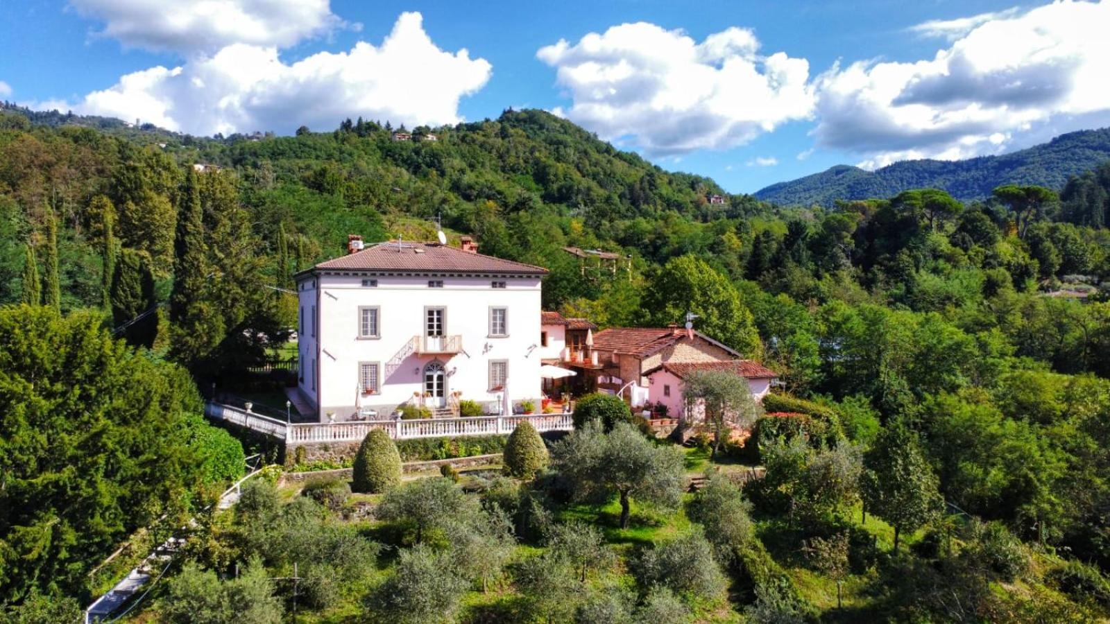 Villa Belvedere Pieve Fosciana Exteriör bild
