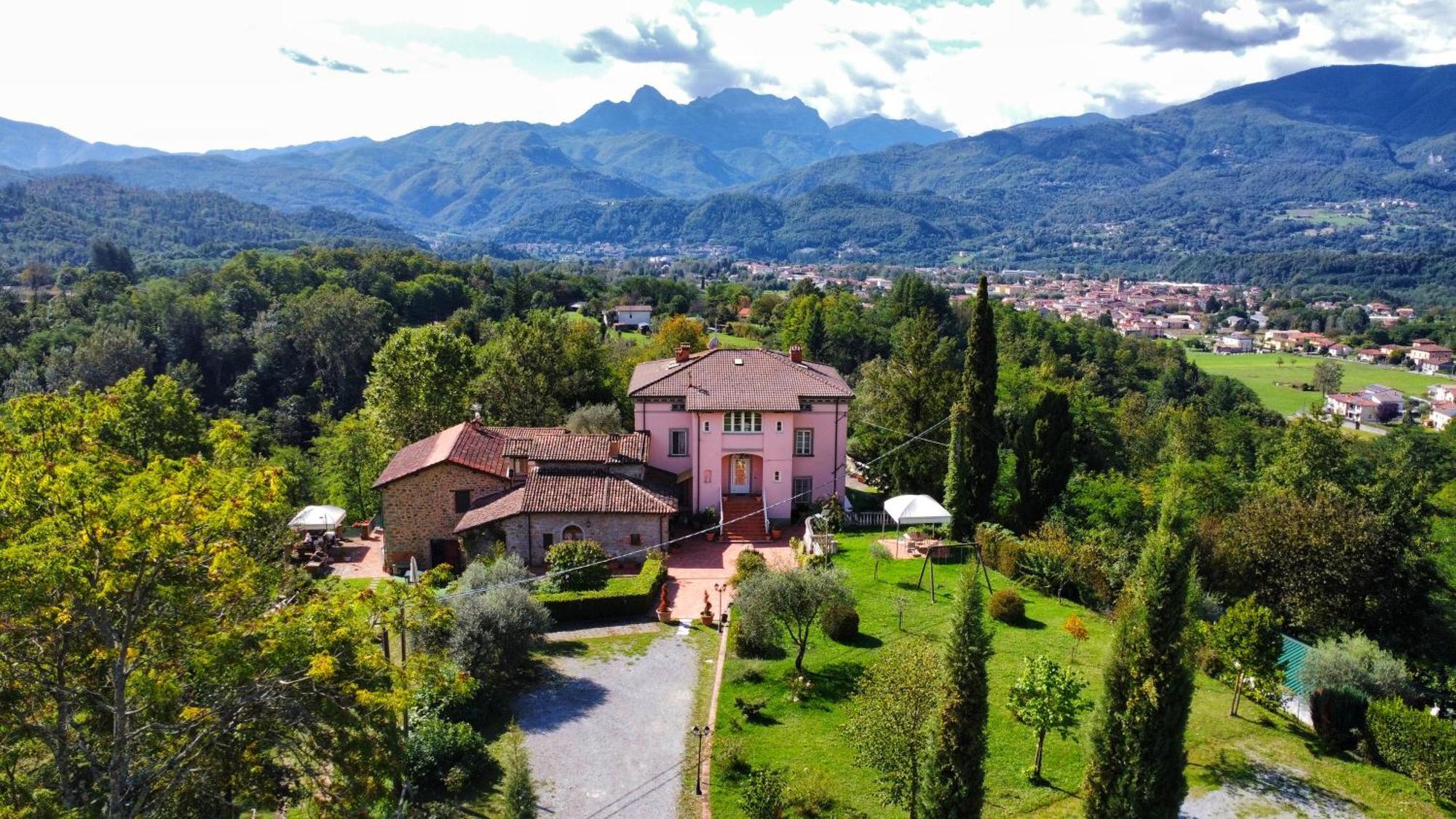 Villa Belvedere Pieve Fosciana Exteriör bild