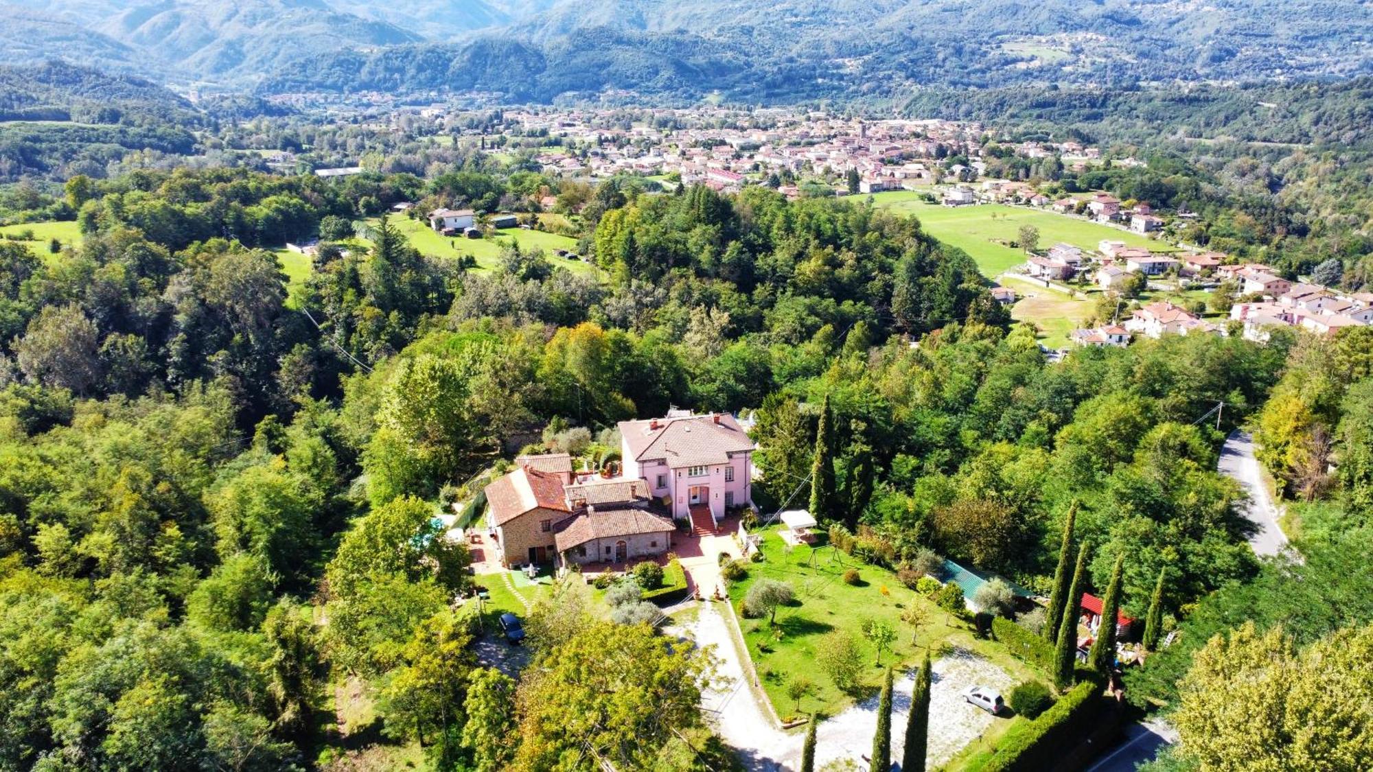 Villa Belvedere Pieve Fosciana Exteriör bild